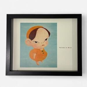 Nara Yoshitomo Nara contemporary art prints 8x10 " framed